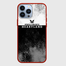 Чехол для iPhone 13 Pro Max с принтом State of Decay | Heartland | Logo в городе Новоалтайск,  |  | Тематика изображения на принте: heartland | logo | state of decay | survival horror | undead labs | загнивающий штат | зомби апокалипсис | лого | логотип | стадия разложения | стейт оф декай | эмблема