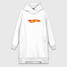 Платье-худи хлопок с принтом Hot Wheels Big Fire Logo в городе Новоалтайск,  |  | auto | bone shaker | hot wheels | logo | mattel | rd02 | twin mill | авто | автомобиль | ам | горячие колёса | лого | логотип | хот велс | эмблема