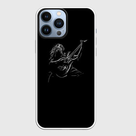 Чехол для iPhone 13 Pro Max с принтом Гитарист солирующий в городе Новоалтайск,  |  | гитара | гитарист | металл | музыка | риф | рок | соло гитарист | тяжелая музыка | хайр | хард | хард рок | хэви металл