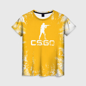 Женская футболка 3D с принтом НОВОГОДНИЙ CS GO в городе Новоалтайск, 100% полиэфир ( синтетическое хлопкоподобное полотно) | прямой крой, круглый вырез горловины, длина до линии бедер | astralis | awp | counter strike | cs go | cs go global offensive | csgo | faze clan | hyper beast | team liquid | астралис | кс го | тим ликвид | фейз клан | хайпер бист