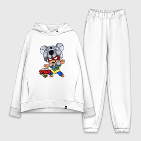 Женский костюм хлопок Oversize с принтом Koala Nita из Brawl Stars в городе Новоалтайск,  |  | brawl stars | games | koala | nita | бравл старс | игры | коала | нита | персонажи