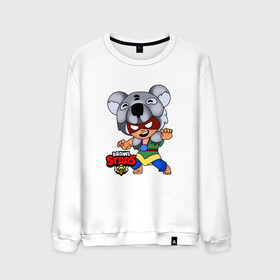 Мужской свитшот хлопок с принтом Koala Nita из Brawl Stars в городе Новоалтайск, 100% хлопок |  | brawl stars | games | koala | nita | бравл старс | игры | коала | нита | персонажи