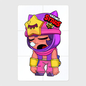 Магнитный плакат 2Х3 с принтом Sandy из Brawl Stars в городе Новоалтайск, Полимерный материал с магнитным слоем | 6 деталей размером 9*9 см | Тематика изображения на принте: brawl stars | brawlers | games | sandy | бравл старс | бравлер | игры | персонажи | сэнди