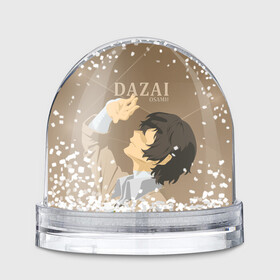 Игрушка Снежный шар с принтом Дазай Осаму / Dazai Osamu, bungou stray dogs (образ) в городе Новоалтайск, Пластик | Изображение внутри шара печатается на глянцевой фотобумаге с двух сторон | bungou stray dogs | dazai | osamu | бродячие псы | великий | дазай | дазай осаму | демон | кинни | осаму | цитаты
