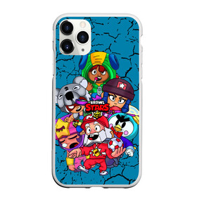 Чехол для iPhone 11 Pro матовый с принтом Brawl Stars - бравлеры в городе Новоалтайск, Силикон |  | brawl stars | brawlers | games | бравл старс | бравлер | игры | персонажи