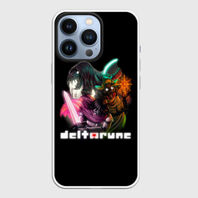 Чехол для iPhone 13 Pro с принтом Deltarune Персонажи. в городе Новоалтайск,  |  | deltarune | deltarune 2 | game | undertale символ | дельта | дельтарун | дельтарун 2 | знак руин андертейл | значок дельтарун пиксель | игра | руна