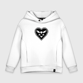 Детское худи Oversize хлопок с принтом Deltarune Символ. в городе Новоалтайск, френч-терри — 70% хлопок, 30% полиэстер. Мягкий теплый начес внутри —100% хлопок | боковые карманы, эластичные манжеты и нижняя кромка, капюшон на магнитной кнопке | deltarune | deltarune 2 | game | undertale символ | дельта | дельтарун | дельтарун 2 | знак руин андертейл | значок дельтарун пиксель | игра | руна