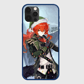 Чехол для iPhone 12 Pro Max с принтом Новогодний Делюк в городе Новоалтайск, Силикон |  | genshinimpact | newyear | геншин | делюк | новый год | персонаж
