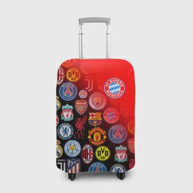 Чехол для чемодана 3D с принтом BAYERN MUNCHEN BEST FC SPORT в городе Новоалтайск, 86% полиэфир, 14% спандекс | двустороннее нанесение принта, прорези для ручек и колес | bayern | bayern munchen | fc bayern | football | football club | sport | бавария | спорт | футбол | футбольный клуб