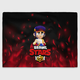 Плед 3D с принтом ФЭНГ БРАВЛ СТАРС FANG BRAWL STARS ОГОНЬ в городе Новоалтайск, 100% полиэстер | закругленные углы, все края обработаны. Ткань не мнется и не растягивается | 2022 | brawl | brawl stars | brawler | fang | stars | боец | бравл старс | бравлер | брол старс | год тигра | мобильная игра | новый | огонь | фанг | фэнг | фэнк | хроматик | хроматические | хроматический боец