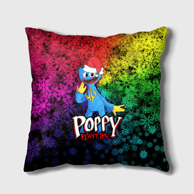 Подушка 3D с принтом POPPY PLAYTIME НОВОГОДНИЙ ПОППИ ПЛЕЙТАЙМ в городе Новоалтайск, наволочка – 100% полиэстер, наполнитель – холлофайбер (легкий наполнитель, не вызывает аллергию). | состоит из подушки и наволочки. Наволочка на молнии, легко снимается для стирки | poppy playtime | игра | монстр | плэйтайм | попи плей тайм | попи плэй тайм | попиплейтам | попиплэйтайм | поппи плейтайм | поппиплэйтайм | хагги вагги | хаги ваги | хоррор