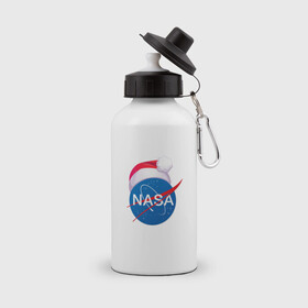 Бутылка спортивная с принтом NASA NEW YEAR 2022 в городе Новоалтайск, металл | емкость — 500 мл, в комплекте две пластиковые крышки и карабин для крепления | Тематика изображения на принте: 2022 | christmas | galaxy | nasa | new year | space | space company | star | астрономия | галактика | год тигра | звезды | космическая компания | космос | наса | наступающий год | новогодний | новый год | рождественский | рождеств