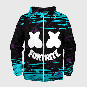 Мужская ветровка 3D с принтом FORTNINE в городе Новоалтайск, 100% полиэстер | подол и капюшон оформлены резинкой с фиксаторами, два кармана без застежек по бокам, один потайной карман на груди | fortnine | детская | игра | фортнаин | человечки