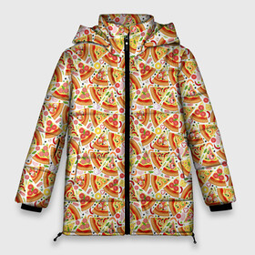 Женская зимняя куртка Oversize с принтом Пицца (Pizza) в городе Новоалтайск, верх — 100% полиэстер; подкладка — 100% полиэстер; утеплитель — 100% полиэстер | длина ниже бедра, силуэт Оверсайз. Есть воротник-стойка, отстегивающийся капюшон и ветрозащитная планка. 

Боковые карманы с листочкой на кнопках и внутренний карман на молнии | fast food | pizza | pizzeria | блюдо | быстрое питание | еда | жратва | завтрак | застол | ингредиенты для пиццы | итальянская еда | корм | кухня | кушанье | лепёшка | обед | перекус | пирог | пицца | пиццерия | пища
