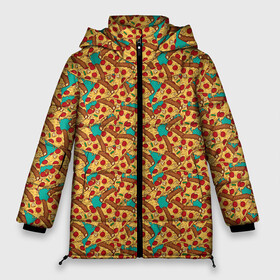 Женская зимняя куртка Oversize с принтом Итальянская Пицца (Pizza) в городе Новоалтайск, верх — 100% полиэстер; подкладка — 100% полиэстер; утеплитель — 100% полиэстер | длина ниже бедра, силуэт Оверсайз. Есть воротник-стойка, отстегивающийся капюшон и ветрозащитная планка. 

Боковые карманы с листочкой на кнопках и внутренний карман на молнии | fast food | pizza | pizzeria | блюдо | быстрое питание | еда | жратва | завтрак | ингредиенты для пиццы | итальянская еда | корм | кухня | кушанье | лепёшка | обед | перекус | пирог | пицца | пиццерия | пиццме | пища