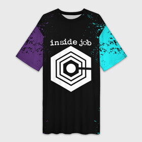 Платье-футболка 3D с принтом Inside Job заговор в городе Новоалтайск,  |  | corp | corp inc | inside | inside job | shadow | грибы | заговор | инсайд | инсайд джоб | когнито инк | корп инк | корпорация | корпорация заговор | монстры | мультфильмы | нет | правительство | тайное правительство