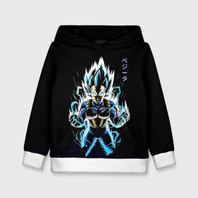 Детская толстовка 3D с принтом Разряд молнии Гоку - Dragon Ball в городе Новоалтайск, 100% полиэстер | двухслойный капюшон со шнурком для регулировки, мягкие манжеты на рукавах и по низу толстовки, спереди карман-кенгуру с мягким внутренним слоем | Тематика изображения на принте: anime | dragon ball | dragon ball super | dragon ball z | dragonball | goku | kakarotto | manga | son goku | аниме | будока | гоку | драгон болл | драгонболл | жемчуг дракона | манга | сайян | сон гоку | фермер редиски