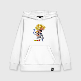Детская толстовка хлопок с принтом Dragon Ball Z Драконий жемчуг Зет в городе Новоалтайск, 100% хлопок | Круглый горловой вырез, эластичные манжеты, пояс, капюшен | anime | dragonball | goku | аниме | анимэ | гоку | драконий | жемчуг | манга