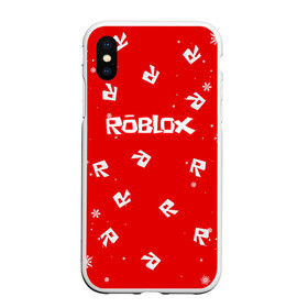 Чехол для iPhone XS Max матовый с принтом НОВОГОДНИЙ СВИТЕР ROBLOX РОБЛОКС НОВЫЙ ГОД 2022 в городе Новоалтайск, Силикон | Область печати: задняя сторона чехла, без боковых панелей | game | gamer | logo | minecraft | new year | oof | roblox | simulator | игра | конструктор | лого | майнкрафт | новогодний | новогодний роблокс | новый год | новый год роблокс | праздник | симулятор | снежинки | строительство