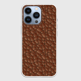 Чехол для iPhone 13 Pro с принтом Шоколадная Текстура в городе Новоалтайск,  |  | chocolate | cream | dessert | ice cream | marmalade | sweets | вкусности | глазурь | день рождения | десерт | еда | зефир | кексы | кондитер | конфеты | крем | лакомства | мороженое | печенье | пироги | пирожные | пища | повар