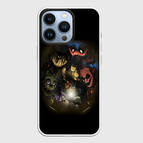 Чехол для iPhone 13 Pro с принтом POPPY PLAYTIME | FIVE NIGHTS AT FREDDYS | BENDY в городе Новоалтайск,  |  | Тематика изображения на принте: 5 ночей с фредди | 5 ночей с фреди | bendy and the ink ma | five nights at freddys | poppy playtime | бенди | игра | монстр | плэйтайм | попи плей тайм | попи плэй тайм | попиплейтам | попиплэйтайм | поппи плейтайм