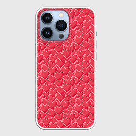 Чехол для iPhone 13 Pro с принтом Моя Любовь (сердечки) в городе Новоалтайск,  |  | Тематика изображения на принте: love | амур | афродита | валентинка | влюбленность | вторая половинка | день святого валентина | купидон | любовь | нежность | отношения | подарок любви | поцелуй | праздник любви | розы | романтика
