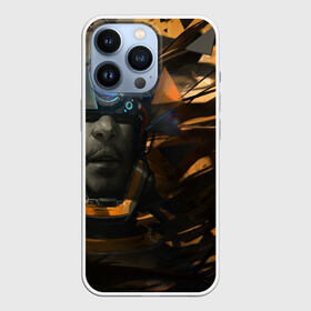 Чехол для iPhone 13 Pro с принтом Морган с открытым шлемом в городе Новоалтайск,  |  | x box | бродилка | игра | первое лицо | темнота | шутер