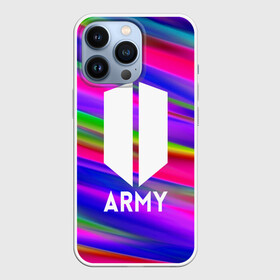 Чехол для iPhone 13 Pro с принтом BTS | ARMY | RAIBOW в городе Новоалтайск,  |  | army | bangtanboys | bts | btsarmy | jhope | jimin | jiminv | jin | jungkook | kimtaehyung | kpop | permission to dance | rm | suga | taehyung | бтс | ви | джейхоуп | джин | кпоп | намджун | сокджин | тэхен | хосок | чимин | чонгук | шуга | юнги
