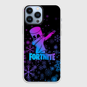 Чехол для iPhone 13 Pro Max с принтом FORTNITE MARSHMELLO СНЕЖИНКИ. в городе Новоалтайск,  |  | archetype | fortnite | fortnite x | game | ikonik | marshmello | raven | архетип | ворон | игра | иконик | маршмелло | фортнайт