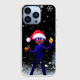 Чехол для iPhone 13 Pro с принтом Poppy Playtime с новым годом. в городе Новоалтайск,  |  | poppy playtime | игра | кукла | монстр | новый год | плэйтайм | поппи плейтайм | снежинки | хагги вагги | хоррор