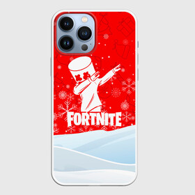 Чехол для iPhone 13 Pro Max с принтом Fortnite Marshmello зима пришла в городе Новоалтайск,  |  | archetype | fortnite | fortnite x | game | ikonik | marshmello | raven | архетип | ворон | игра | иконик | маршмелло | фортнайт