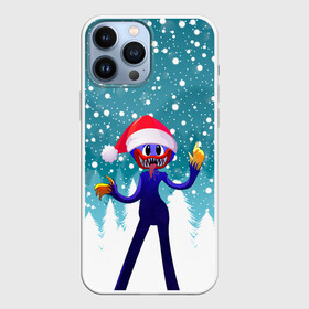 Чехол для iPhone 13 Pro Max с принтом Зимний Poppy Playtime в городе Новоалтайск,  |  | poppy playtime | игра | кукла | монстр | плэйтайм | поппи плейтайм | хагги вагги | хоррор