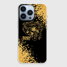 Чехол для iPhone 13 Pro с принтом [Bendy and the ink machine]   Выкрутасы в городе Новоалтайск,  |  | bendy | bendy and the ink machine | бенди | бенди и чернильная машина | большие чудеса | взлёты и падения | движущиеся картинки | последняя бобина | старая песня