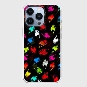 Чехол для iPhone 13 Pro с принтом ХВОСТ ФЕИ ЛОГОБОМБИНГ ЦВЕТНЫЕ СИМВОЛЫ | FAIRY TAIL в городе Новоалтайск,  |  | fairy tail | happy | natsu | грей фуллбастер | добенгаль | иксид | кавазу | лектор | локи | люси | нацу | нацу драгнил | ничия | пантер лили | тока | фейри тейл | фрош | хвост феи | хэппи | чарли | эрза