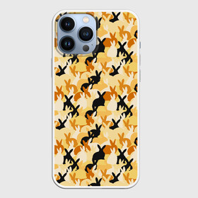 Чехол для iPhone 13 Pro Max с принтом Зайчата в городе Новоалтайск,  |  | Тематика изображения на принте: animals | bugs bunny | love | playboy | rabbits | багз банни | год зайца | год кролика | грызун | дед мазай | животные | зайка | зайцы | зайчик | зверь | косой | кролик | кролик роджер | кролики | крош | любовь