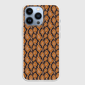 Чехол для iPhone 13 Pro с принтом Змеиная Кожа (Snake) в городе Новоалтайск,  |  | Тематика изображения на принте: boa | cobra | dragon | gyurza | k | poisonous snake | python | reptile | runner | snake | viper | бросок кобры | гадюка | год змеи | гюрза | дракон | змеиная кожа | змей горыныч | змея | кобра | королевская кобра | питон | пресмыкающееся