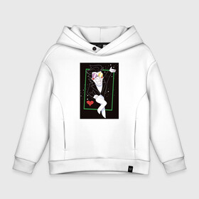 Детское худи Oversize хлопок с принтом Deltarune   Big Love в городе Новоалтайск, френч-терри — 70% хлопок, 30% полиэстер. Мягкий теплый начес внутри —100% хлопок | боковые карманы, эластичные манжеты и нижняя кромка, капюшон на магнитной кнопке | delta game | delta goodrem | deltarune | бердли дельтарун | делтарун | дельта рун | дельтаран | дельтарезерв | дельтарун | дельтарун ком | дельтарун персонажи | дельтарун ральзей | джевел | джевила из дэльтаруна