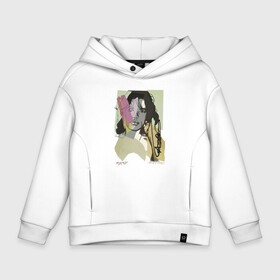 Детское худи Oversize хлопок с принтом Andy Warhol   Mick Jagger sketch в городе Новоалтайск, френч-терри — 70% хлопок, 30% полиэстер. Мягкий теплый начес внутри —100% хлопок | боковые карманы, эластичные манжеты и нижняя кромка, капюшон на магнитной кнопке | Тематика изображения на принте: andy warhol | celebrity | mick jagger | rolling stones | sketch | знаменитость | мик джаггер | ролинг стоунз | энди уорхол | эскиз