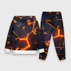 Детский костюм 3D (с толстовкой) с принтом НОВОГОДНИЕ ОГНЕННЫЕ 3D ПЛИТЫ   FIRE NEON HEXAGON в городе Новоалтайск,  |  | Тематика изображения на принте: 3d | abstraction | among as | counter strike | geometry | hexagon | lol | neon | new year | paints | stripes | texture | triangle | wow | абстракция | амонг ас | брызги | геометрия | краски | неон | неоновые снежинки | неоновый | новогодний | но