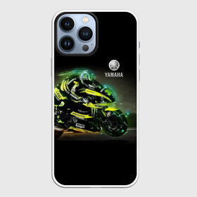 Чехол для iPhone 13 Pro Max с принтом YAMAHA   famous racing team в городе Новоалтайск,  |  | Тематика изображения на принте: helmet | japan | motorcycle | pilot | power | racing | speed | team | yamaha | гонка | мотоцикл | пилот | скорость | шлем | ямаха