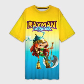 Платье-футболка 3D с принтом Rayman Legends Barbara в городе Новоалтайск,  |  | barbara | rayman legends | барбара | легенды раймана | легенды раймонда | легенды реймана | райман легендс | рейман легендс