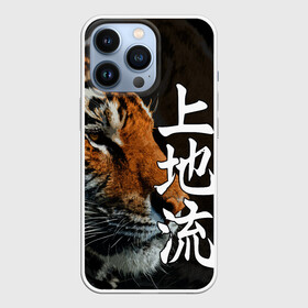 Чехол для iPhone 13 Pro с принтом Год тигра | 2022 | Взгляд в городе Новоалтайск,  |  | Тематика изображения на принте: 2022 | amur tiger | beast | fangs | happy new year | merry christmas | new year | predator | snow | stars | stern grin | stern look | winter | year of the tiger | амурский тигр | год тигра | зверь | зима | клыки | новый год | снег | суровый взгл