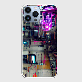 Чехол для iPhone 13 Pro Max с принтом Инженерия в городе Новоалтайск,  |  | 2077 | cyberpunk | cyberpunk 2077 | detroit | detroit become human | human | будущее | железо | инженер | киберпанк | неон | разноцветный | схема | техника | техногенный | тренд | фантастика | энергия | яркий
