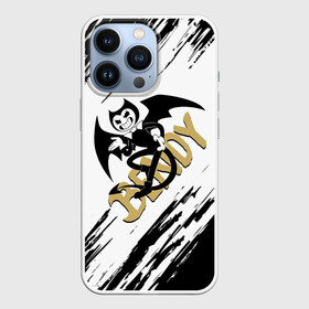 Чехол для iPhone 13 Pro с принтом ЧЕРТИК БЕНДИ | BENDY AND THE INK MACHINE в городе Новоалтайск,  |  | bendy | bendy and the ink machine | бенди | бенди и чернильная машина | большие чудеса | взлёты и падения | движущиеся картинки | последняя бобина | старая песня | чертик | чертик бенди