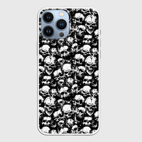 Чехол для iPhone 13 Pro Max с принтом Screaming skulls в городе Новоалтайск,  |  | bone | bones | screaming | screaming skulls | skull | skulls | кости | кричат | кричащие | кричащие черепа | череп | черепа