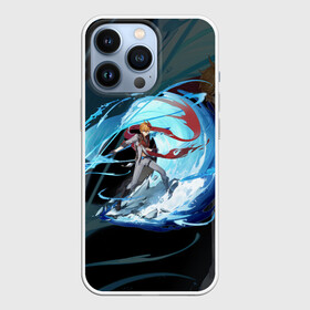 Чехол для iPhone 13 Pro с принтом ТАРТАЛЬЯ НА ВОЛНЕ, ГЕНШИН ИМПАКТ в городе Новоалтайск,  |  | Тематика изображения на принте: anime | genshin impact | tartaglia | аниме | волна | геншен импакт | геншин импакт | геншин эмпакт | геншинимпакт | игры | персонажи | тарталья