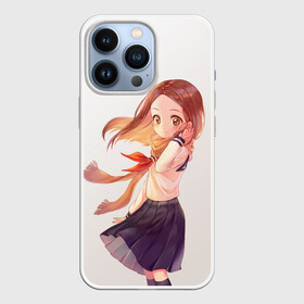 Чехол для iPhone 13 Pro с принтом Красотка Такаги в городе Новоалтайск,  |  | anime | karakai jouzu no takagisan | аниме | анимэ | озорная такаги