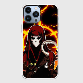 Чехол для iPhone 13 Pro Max с принтом ШУТ DARKEST DUNGEON, ОГНЕННЫЕ МОЛНИИ в городе Новоалтайск,  |  | Тематика изображения на принте: abomination | antiquarian | arbalest | bounty hunter | colour of madness | crimson court | crusader | darkest dungeon | game | grave robber | hellion | highwaym | logo | roguelike | shieldbreaker | the shieldbreaker | игра | лого | лог