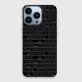 Чехол для iPhone 13 Pro с принтом КЛАВИАТУРА КЛАВИШИ в городе Новоалтайск,  |  | anonymus | buttom | cod | comp | computer | game | gamer | hack | hacker | it | program | texture | айти | аноним | анонимус | взлом | клавиатура | клавиши | код | кодинг | комп | компьютер | пк | программа | программист 