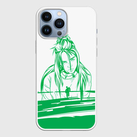 Чехол для iPhone 13 Pro Max с принтом billie eilish билли айлиш в городе Новоалтайск,  |  | Тематика изображения на принте: alternative | bad guy | bellyache | billie | billie eilish | billie eilish bad guy | billie eilish interview | darkroom | darkroominterscope | eilish | lyrics | music | records | билли айлиш